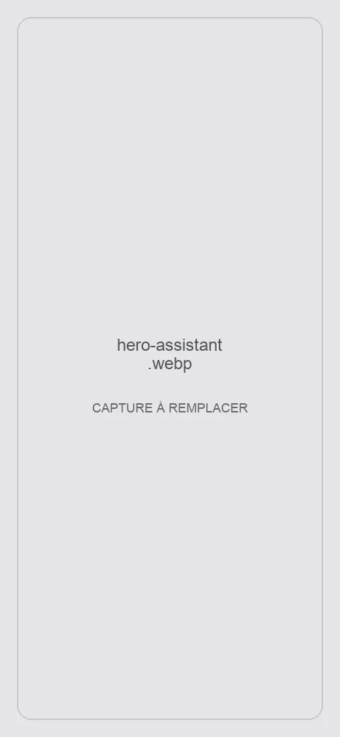 Assistant AIO Resto sur téléphone